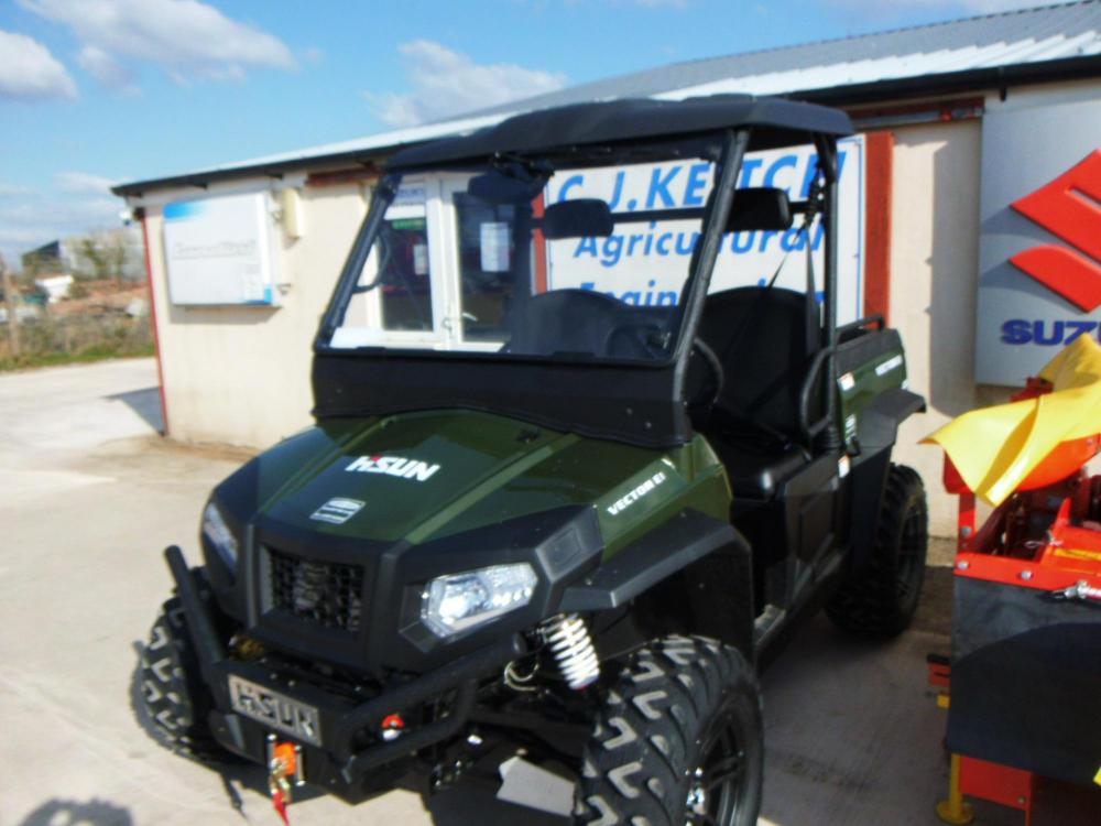 Hisun Vector E1 Electric UTV for Sale C.J. Keitch Engineering
